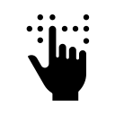alfabet brailla ikona